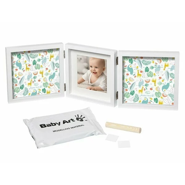 Rama foto Baby Art cu amprenta bebelusului