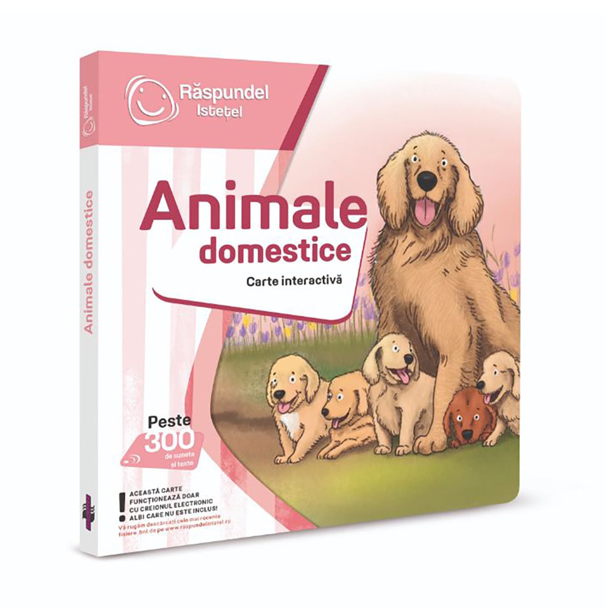 Carte Interactivă Animale Domestice Raspundel Istetel