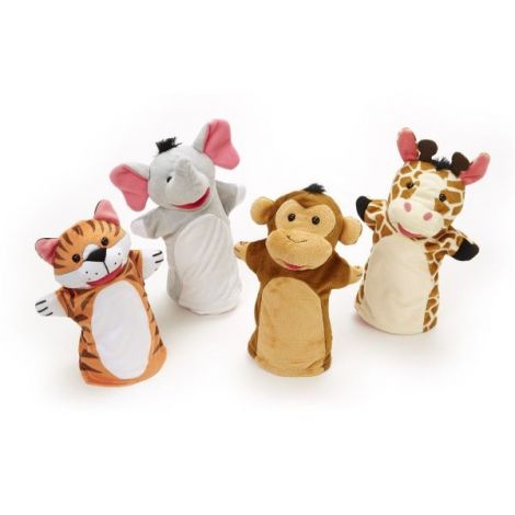 Set Papusi Zoo Melissa & Doug - 4 Animale