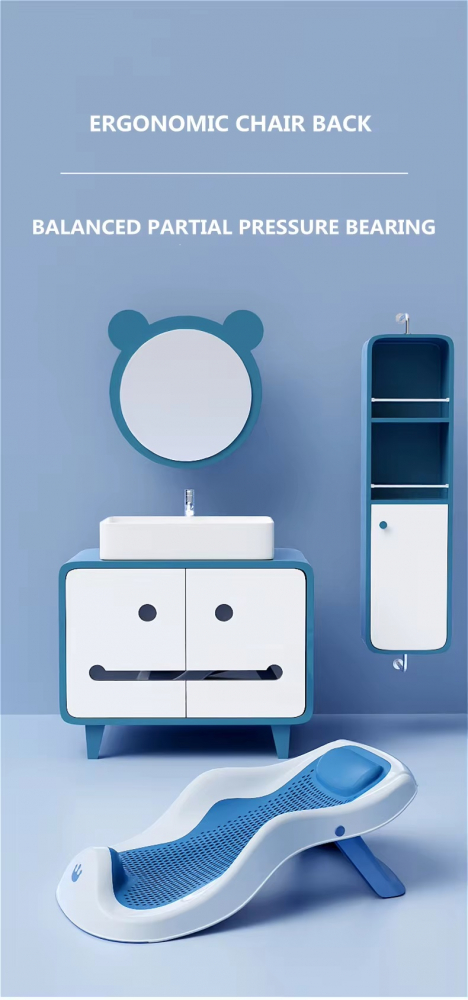 Cădiță Pliabilă Little Mom Royal Grey cu Termometru - imagine 9