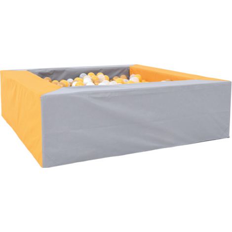 Piscina Bile Gri-Orange 1.5x1.5m Moje Bambino - imagine 2