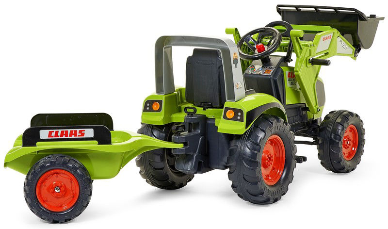 Tractor Falk Claas Axos 330 cu Cupă și Remorcă