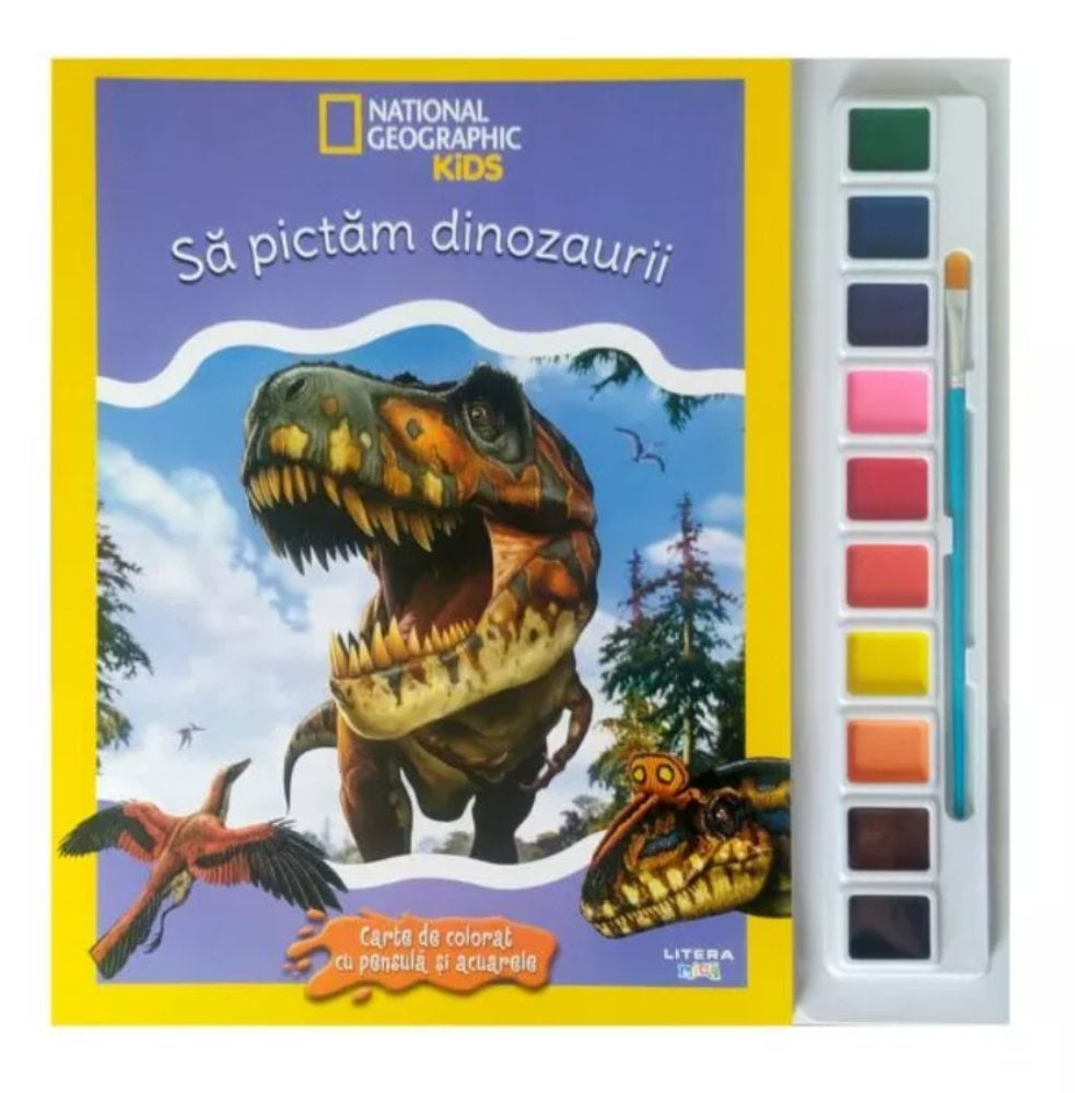 Sa pictam Dinozaurii - National Geographic Kids | Litera