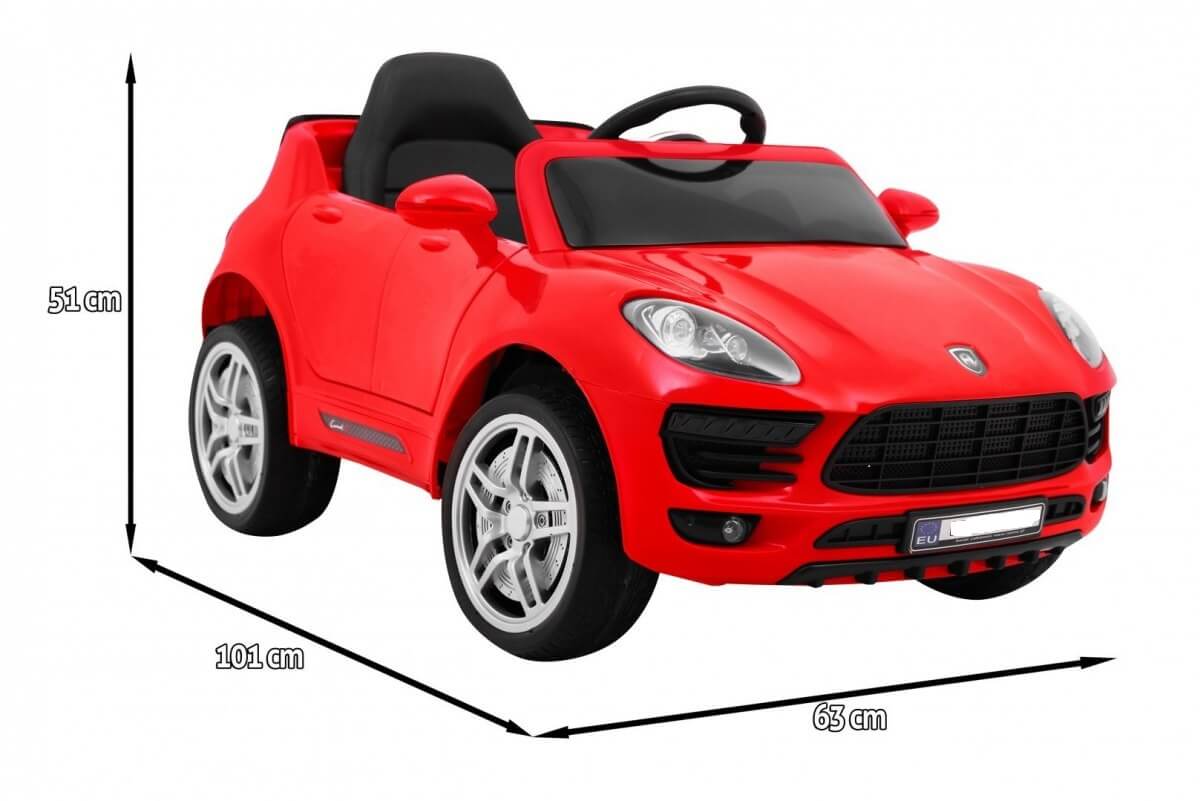 Mașinuță Electrică Turbo-S Roșu | Autokids - imagine 2