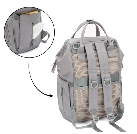 Geanta Rucsac Fillikid Barcelona Stone Grey | Practică - imagine 5