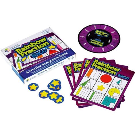 Bingo Fracții Learning Resources - Joc Educativ - imagine 2