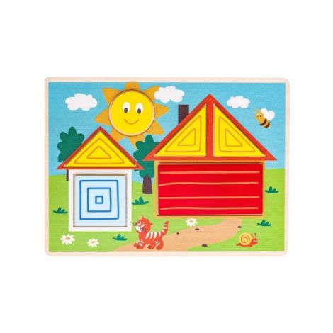 Joc Sortare Forme Woodyland | Jucarie Lemn - imagine 5