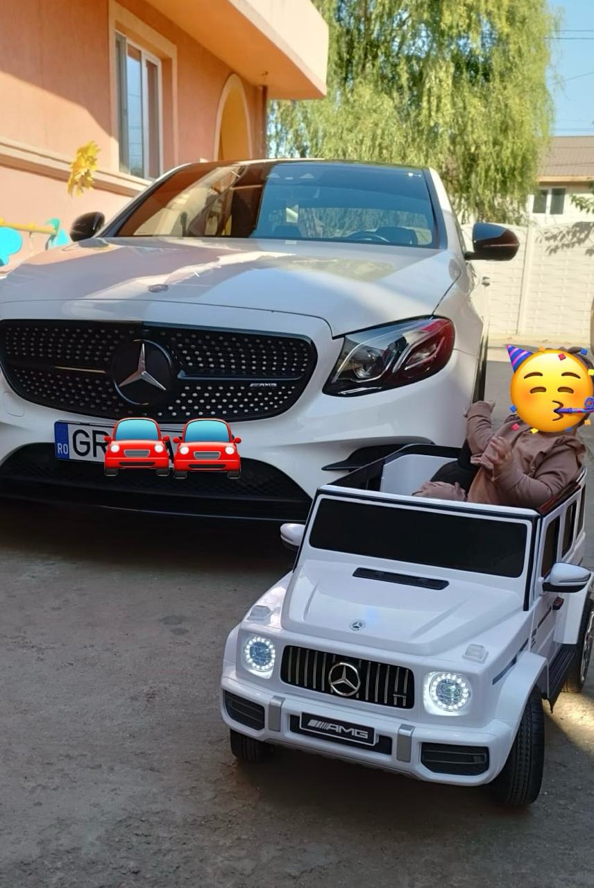 Masinuta Electrica Mercedes AMG G63 12V Lux - imagine 10