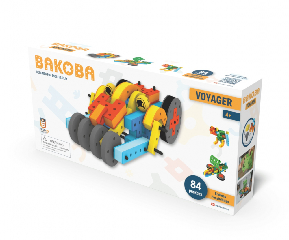 Joc Construit Bakoba Voyager, Compatibil LEGO