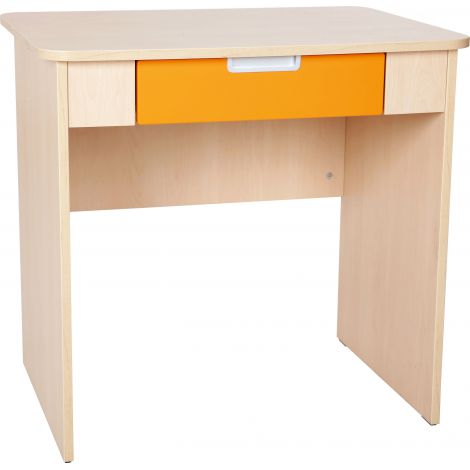 Birou Quadro Orange cu Sertar Moje Bambino