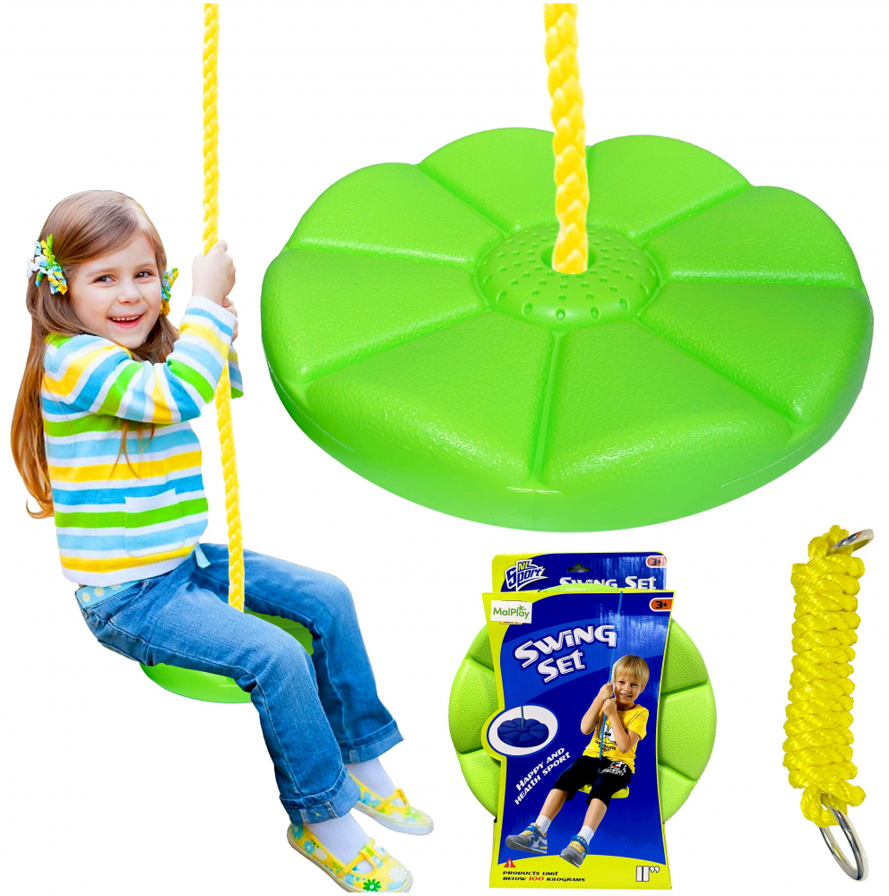 Leagan Malplay Green Flower, 27.5 cm, Cu Franghie