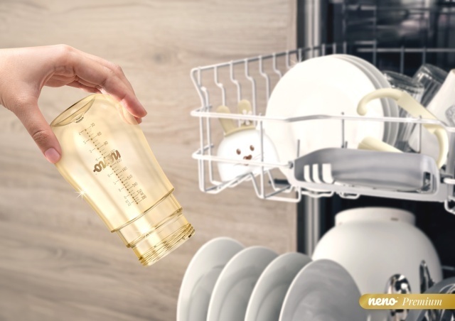 Biberon 3 in 1 Neno Mio anti-colici 300ml - imagine 11