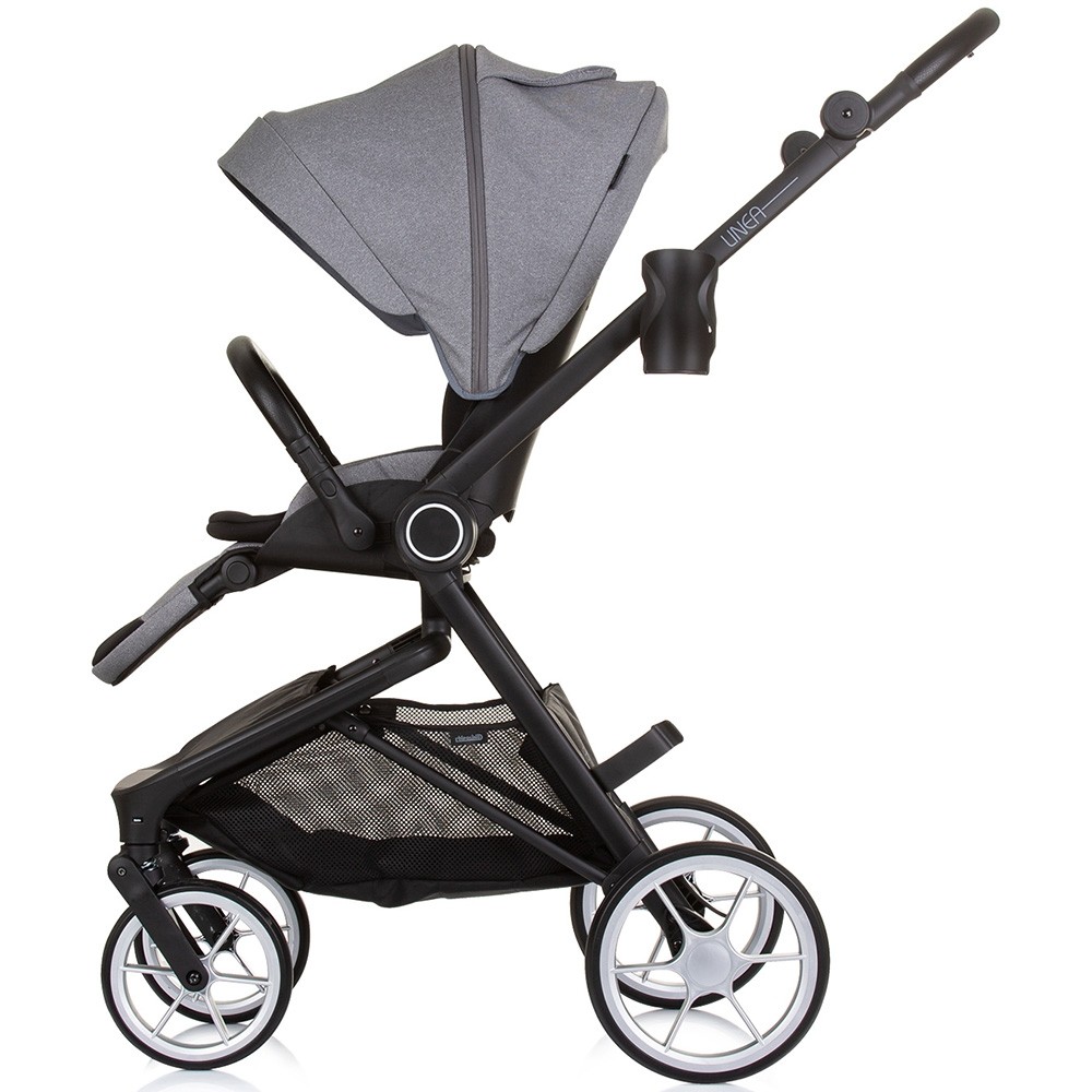 Carucior Chipolino Linea 3 in 1 Ash Grey, 0-22 kg - imagine 9