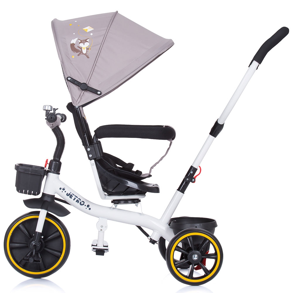 Tricicleta Chipolino Jetro, Scaun Reversibil, Copertină - imagine 2