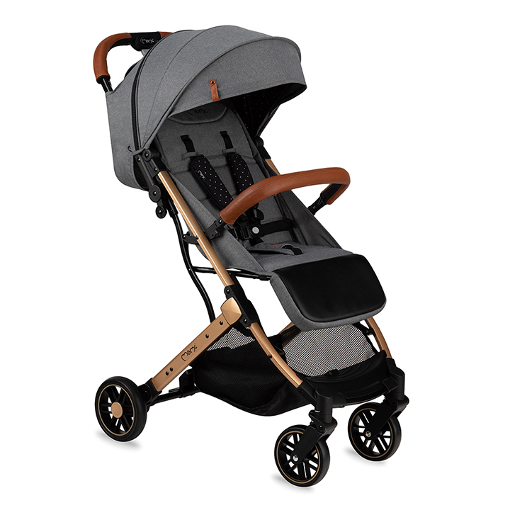 Carucior Sport Estelle Momi Gold Grey - imagine 6