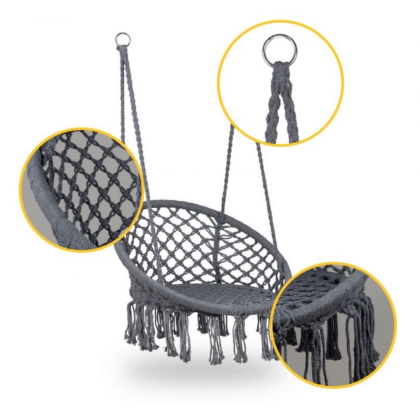 Leagan Suspendat Gri Modernhome - Comfort Maxim - imagine 6
