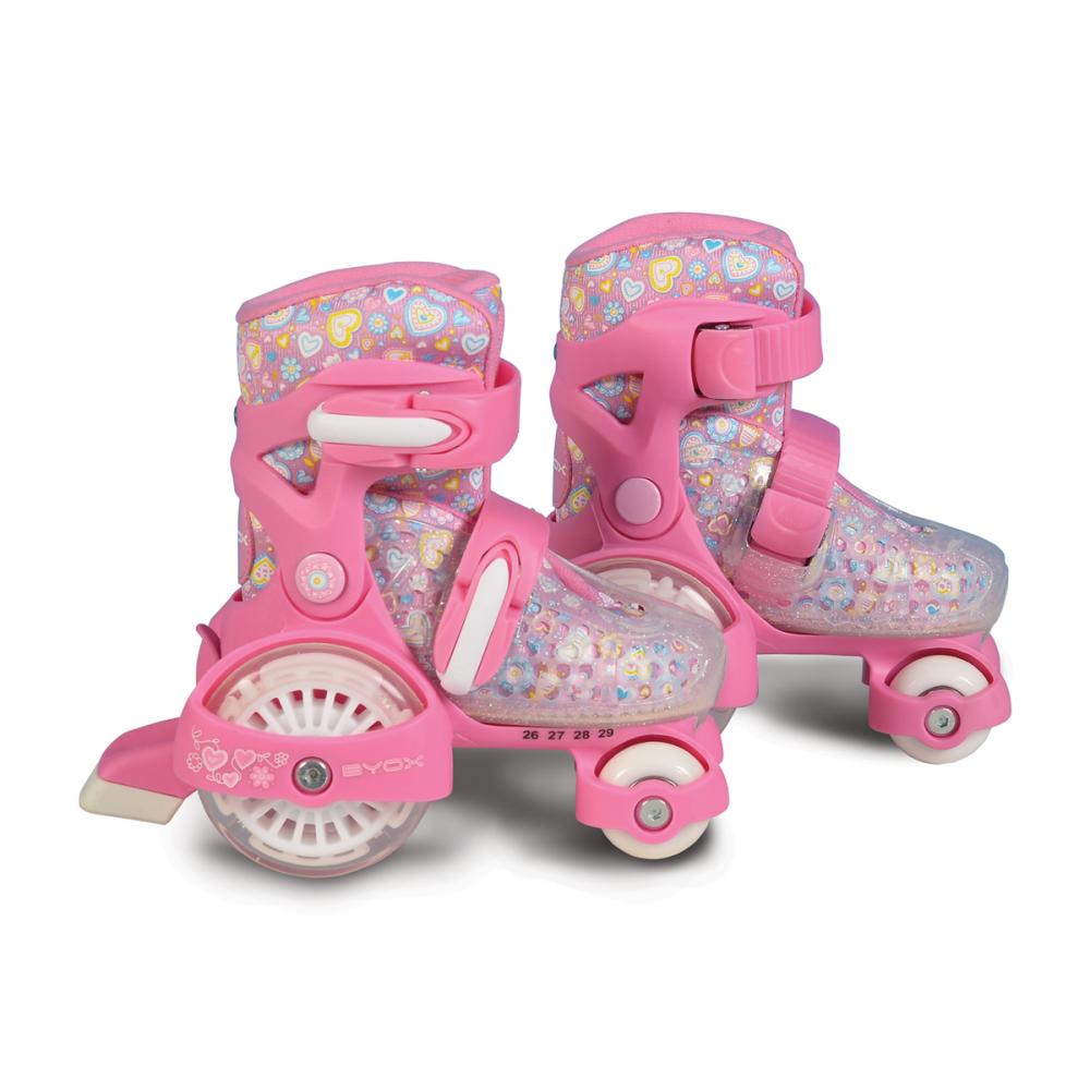 Patine Byox Little Beetle Pinky Girl, Roz