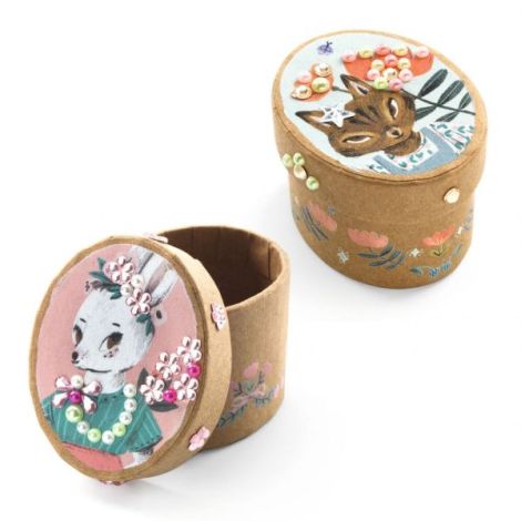 DIY Cutii si cutiute Djeco - Set creativ - imagine 2