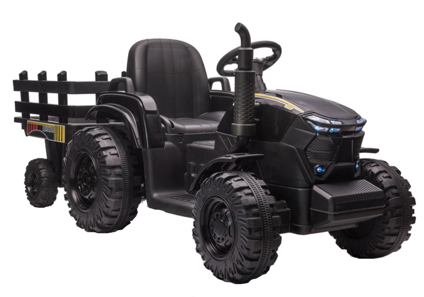 Tractor Electric Nichiduta Black 12V cu Remorcă - imagine 5