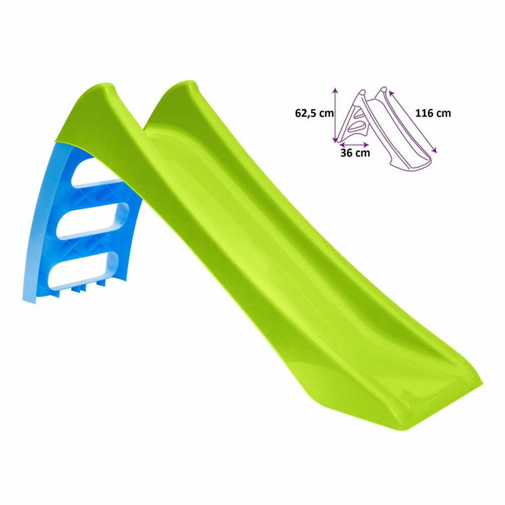Tobogan MochToys Verde Pliabil - Jucării Exterior