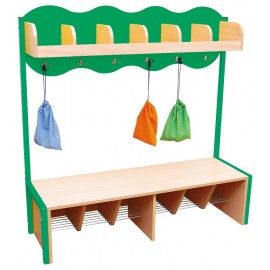 Vestiar Gradinita Nor 6 - Verde Moje Bambino