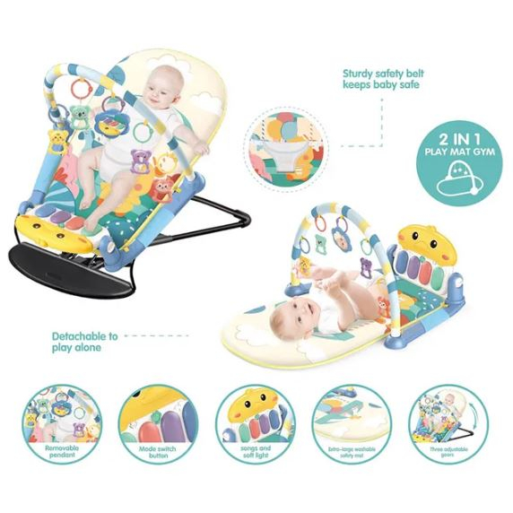 Saltea Joaca 2-in-1 cu Balansoar Amacs