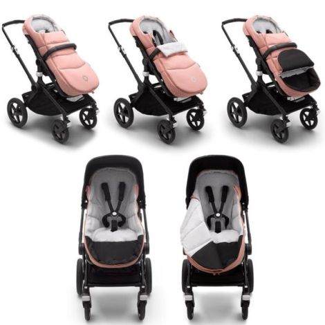 Husa Bugaboo Evening Pink - Protecție universală iarnă - imagine 7