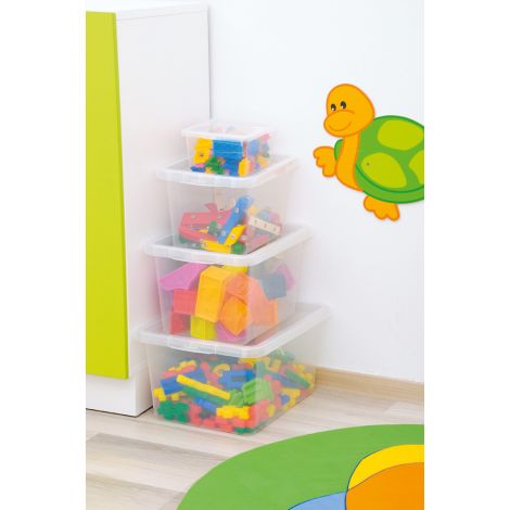 Cutie Transparentă Moje Bambino 20L - Depozitare Școlară - imagine 6