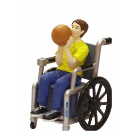 Set 6 Figurine Persoane Handicap Miniland - imagine 2