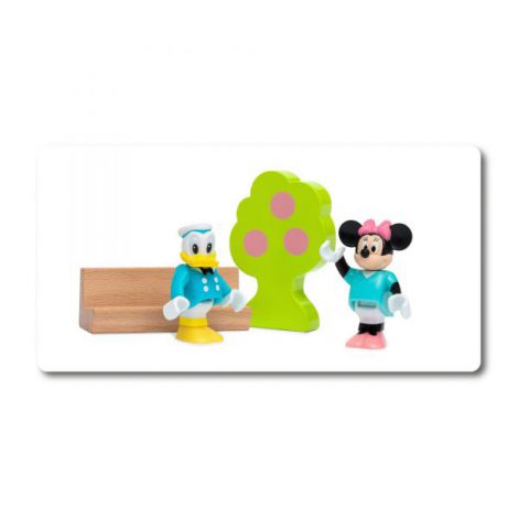 Set Tren Mickey Mouse Brio 32277 - 18 Piese - imagine 2