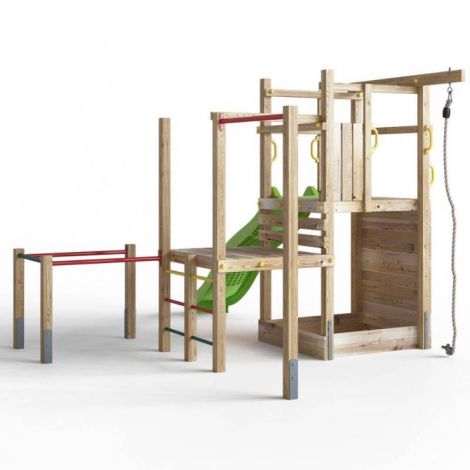 Fungoo Climbing Star 4 - Loc de joaca din lemn - imagine 3