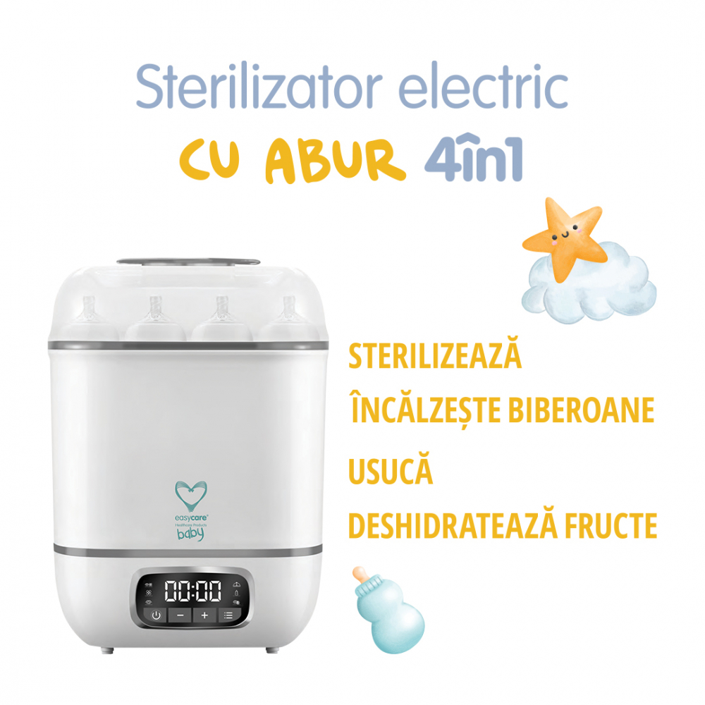 Sterilizator Electric 4 în 1 cu Uscător Easycare Baby - imagine 3