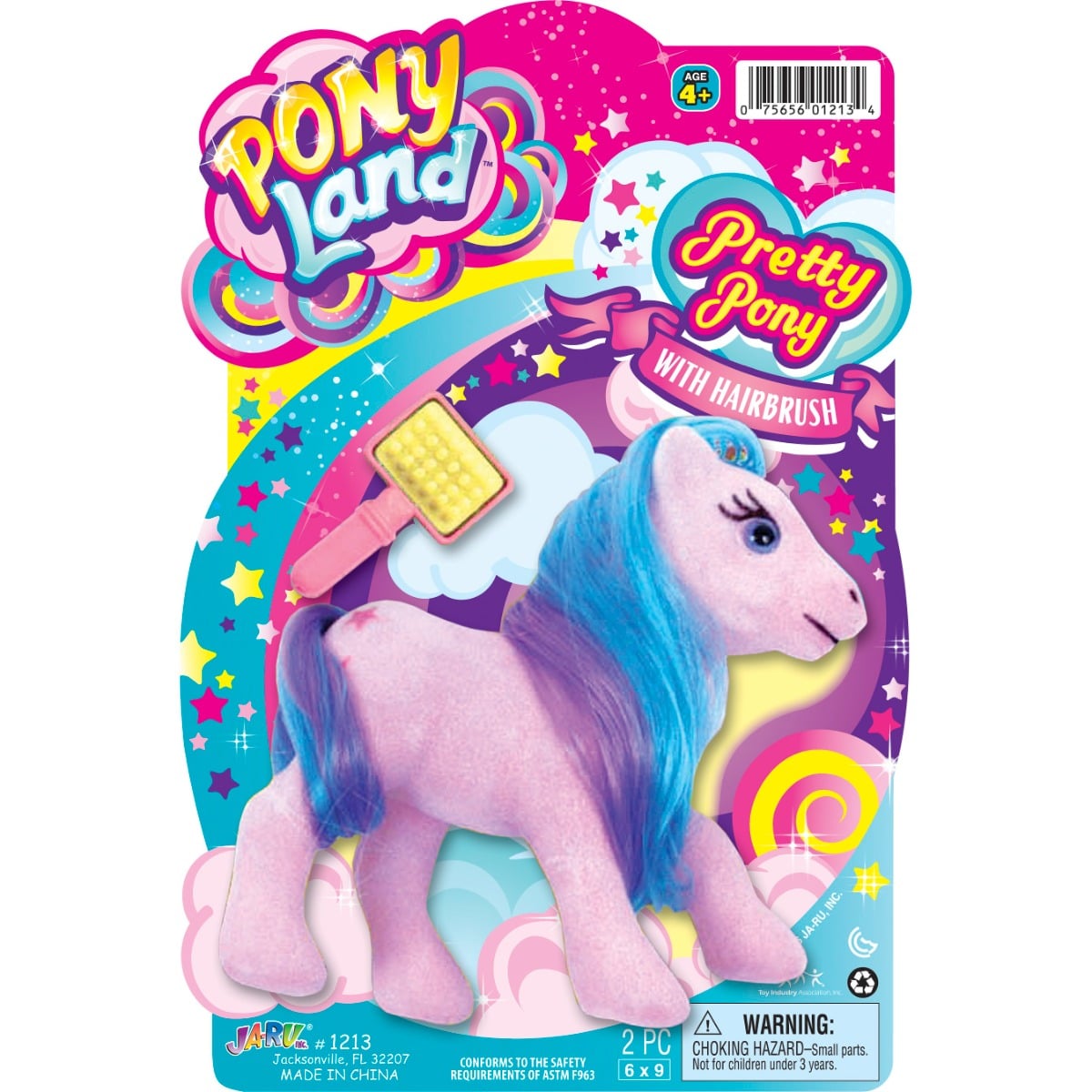 Figurina Jaru Pony Land cu Perie de Par