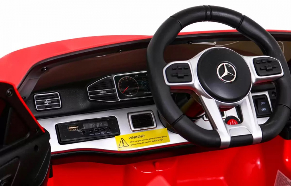 Mercedes M Class Red 70W - Masinuta Electrica Nichiduta - imagine 7