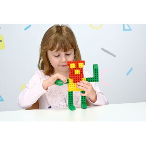 Set Blocuri Multi-Connect Moje Bambino, 250 Piese - imagine 7