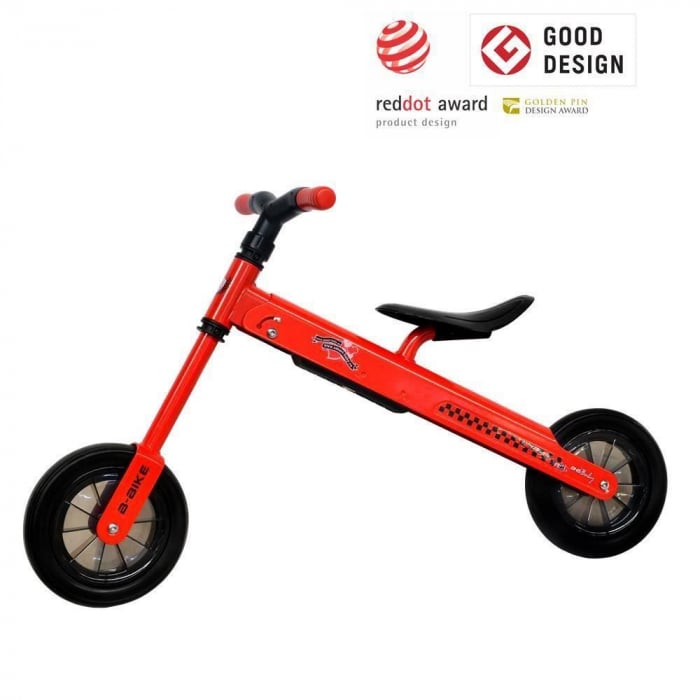 Bicicleta DHS B-Bike Roșu - Fără Pedale