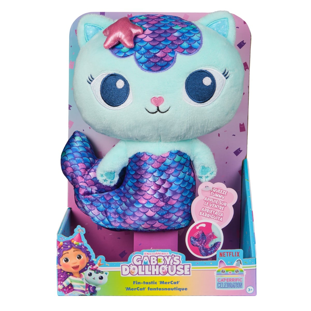 Plus Gabby's Dollhouse MerCat 25 cm