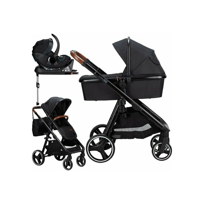 FreeON Bloom 4 in 1 Carucior Premium Black
