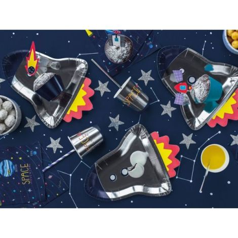 Pahare Spatiu 200ml Party Deco - Decor Festiv - imagine 4