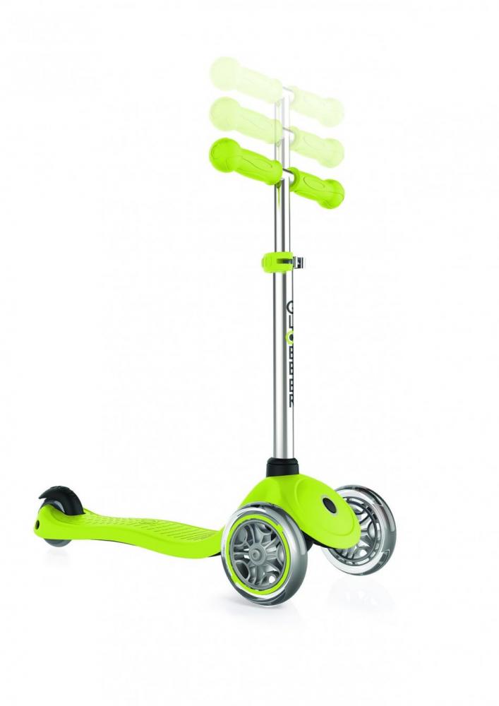 Trotineta Globber Primo Verde, Ghidon Reglabil, 3 Ani+ - imagine 2