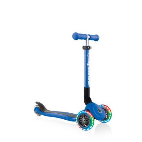 Trotineta Globber Primo Lights Pliabila Albastru - imagine 5
