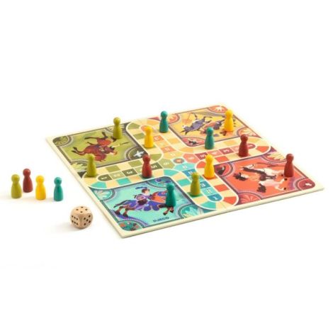 Joc Ludo Clasic Djeco - Joc de Familie - imagine 2