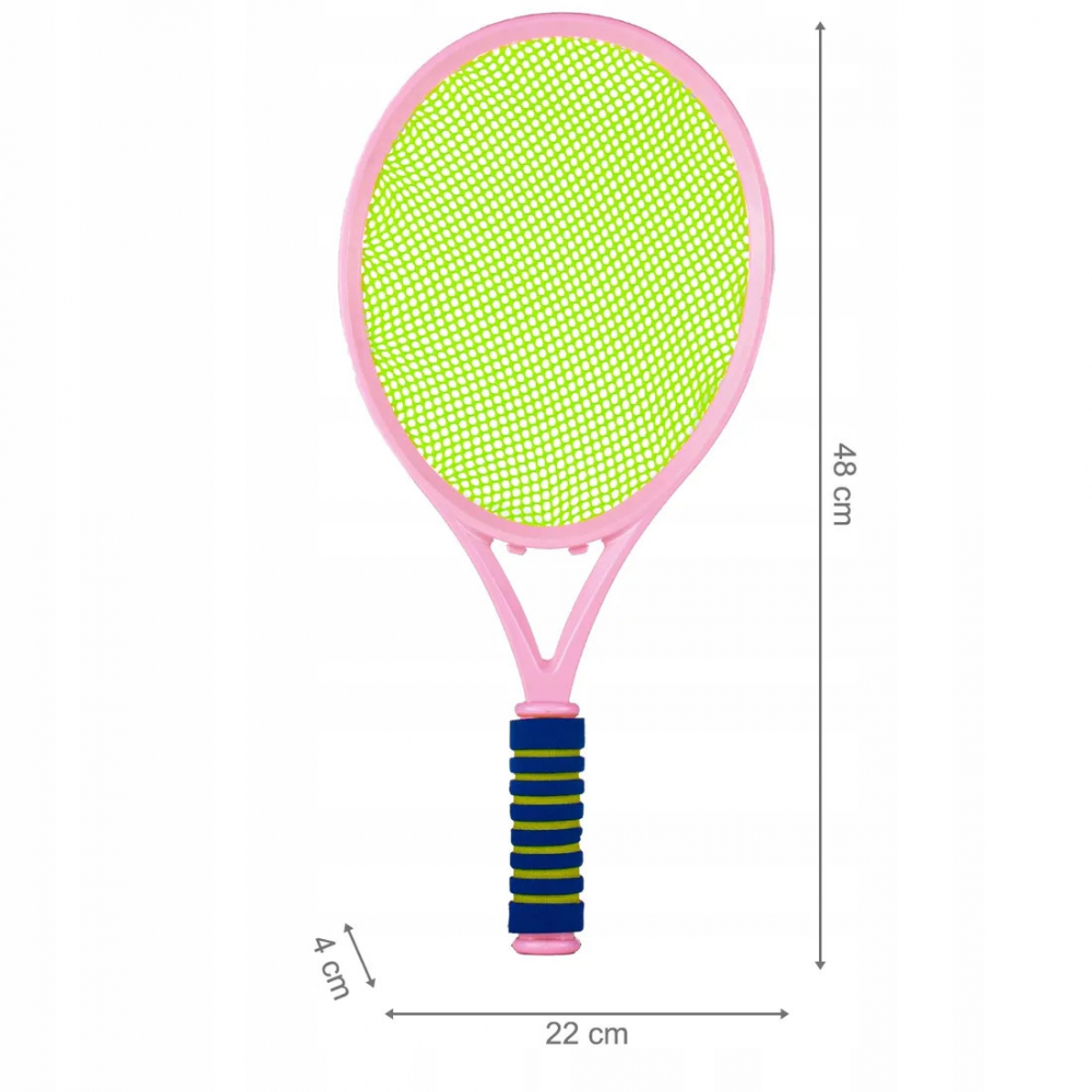 Set Tenis & Badminton Copii MalPlay 2 Palete - imagine 3