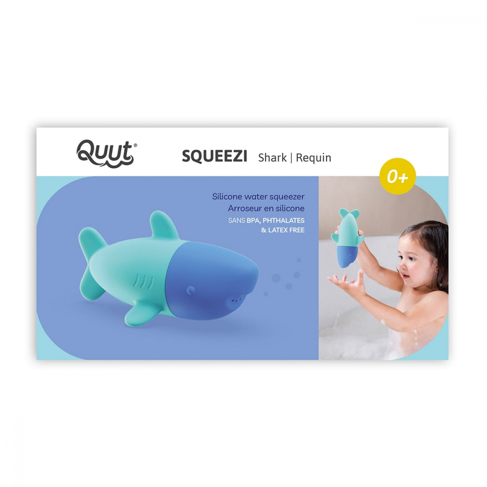 Jucarie Baie Rechin Squeezi Quut - Fun Si Sigur - imagine 3