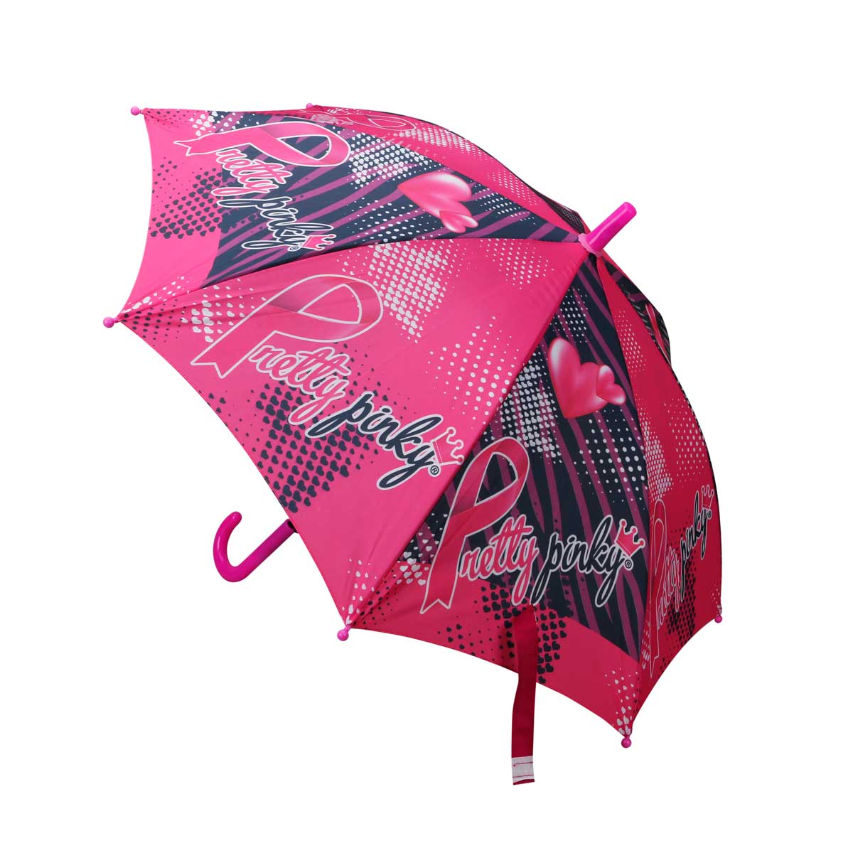 Umbrela Copii Pretty Pinky, Roz, 65 cm
