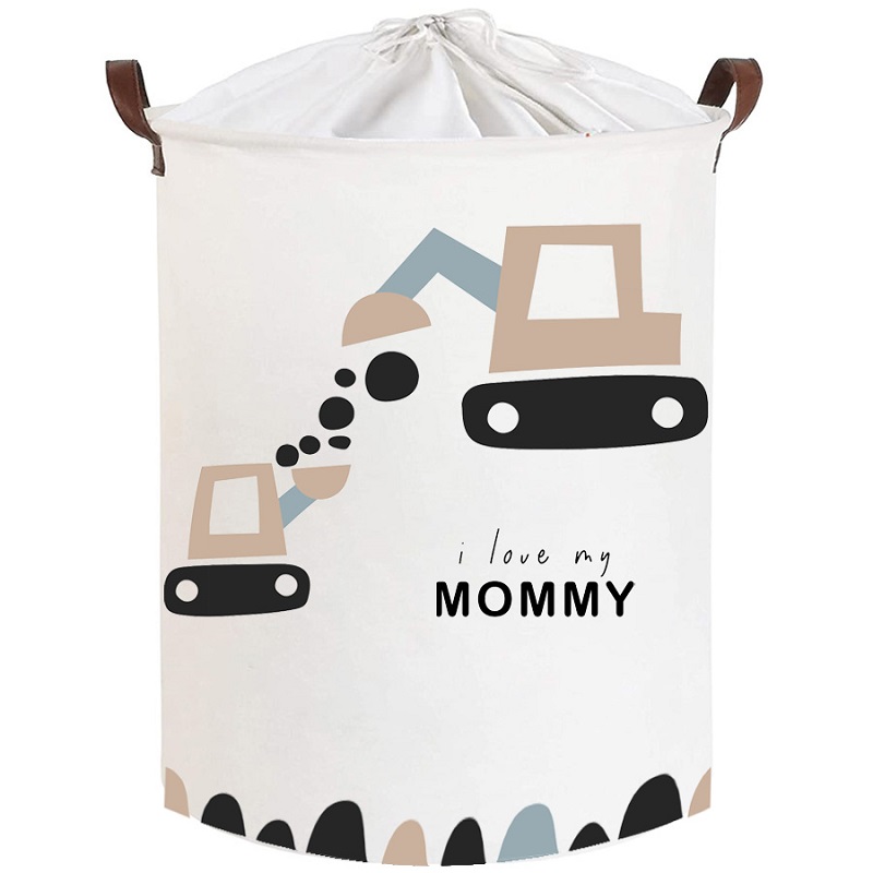 Cos Pliabil Sipo Love Mommy, 43L, Bumbac - imagine 2