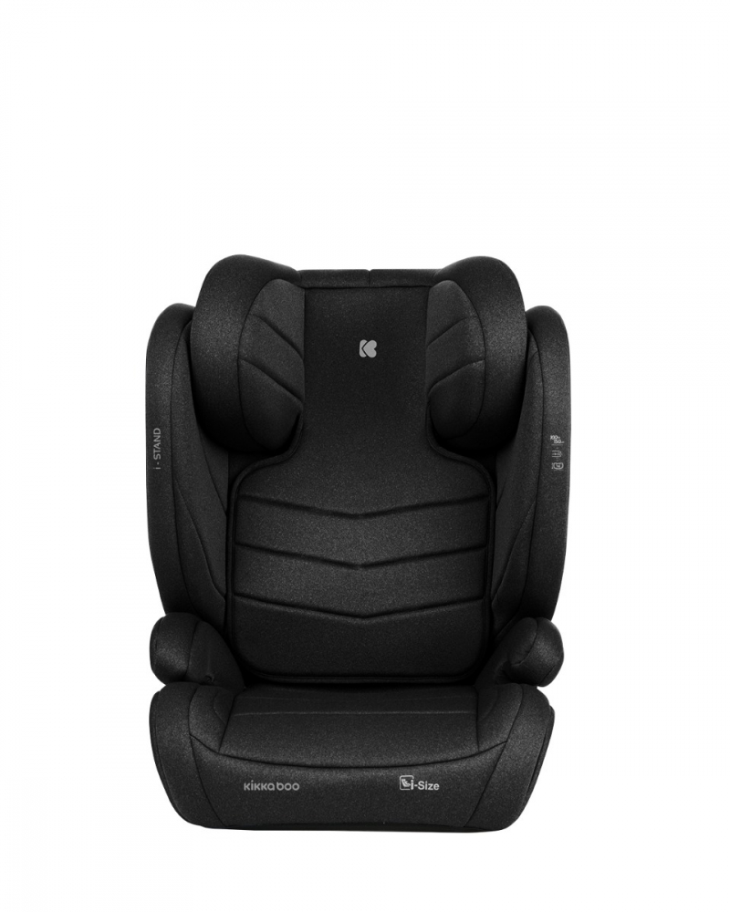 Scaun Auto Kikkaboo i-Stand Isofix, Black