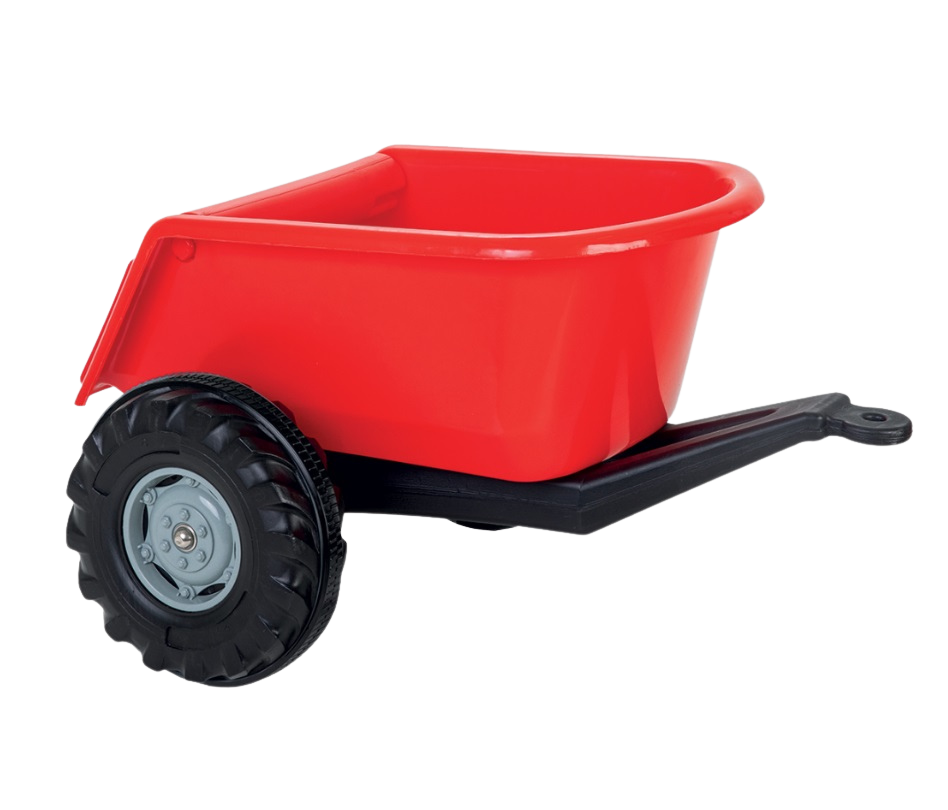 Remorca Tractor Pilsan Super Roșie | Distracție Maximă