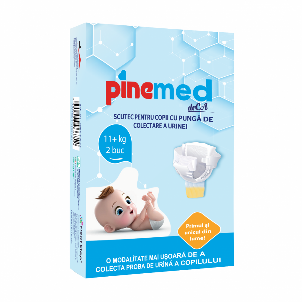 Scutec PineMed cu pungă colectare urine 11+ kg - imagine 4