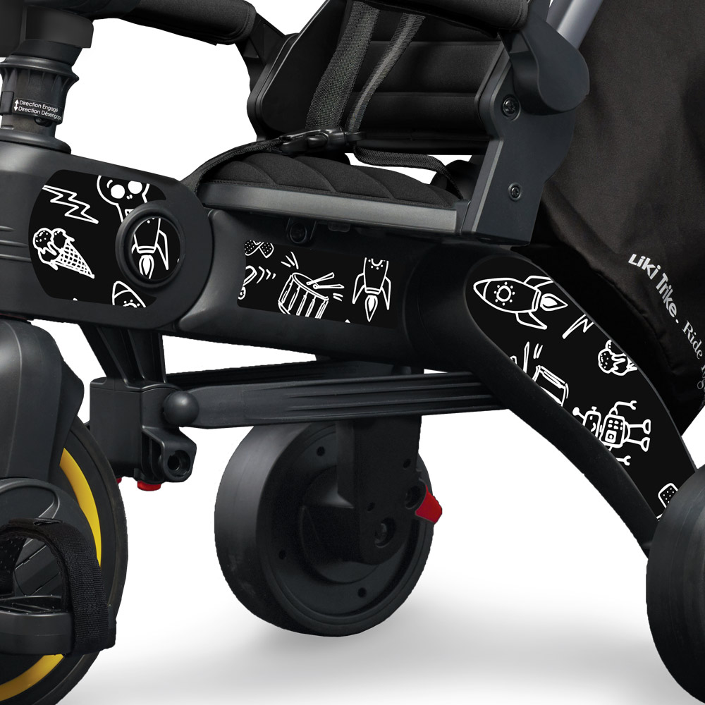 Set Stickere Doona Liki Trike BW Cool Sketch - imagine 3